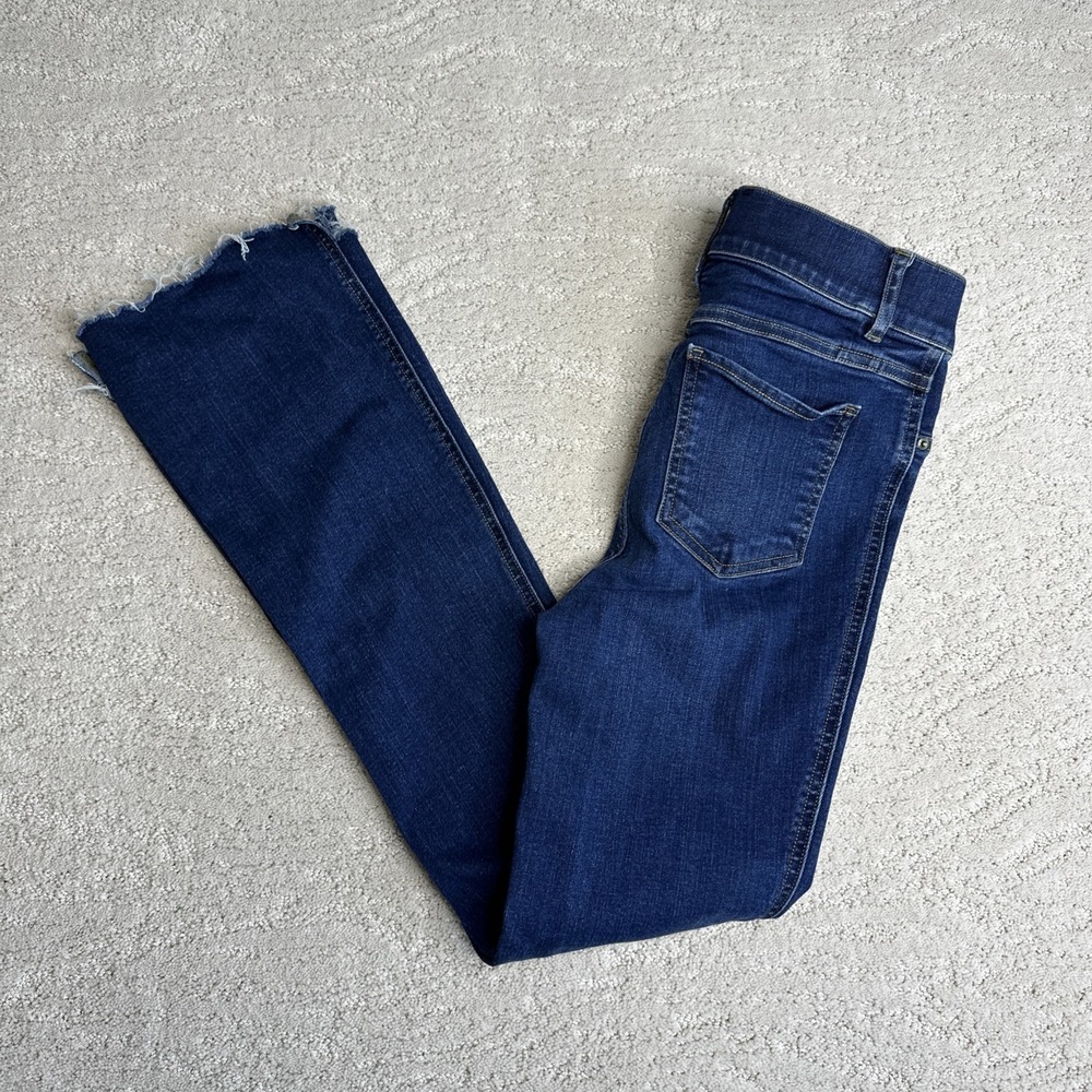 Women's SPANX Small Wide Leg High Rise‎ Tummy Control Jeans
